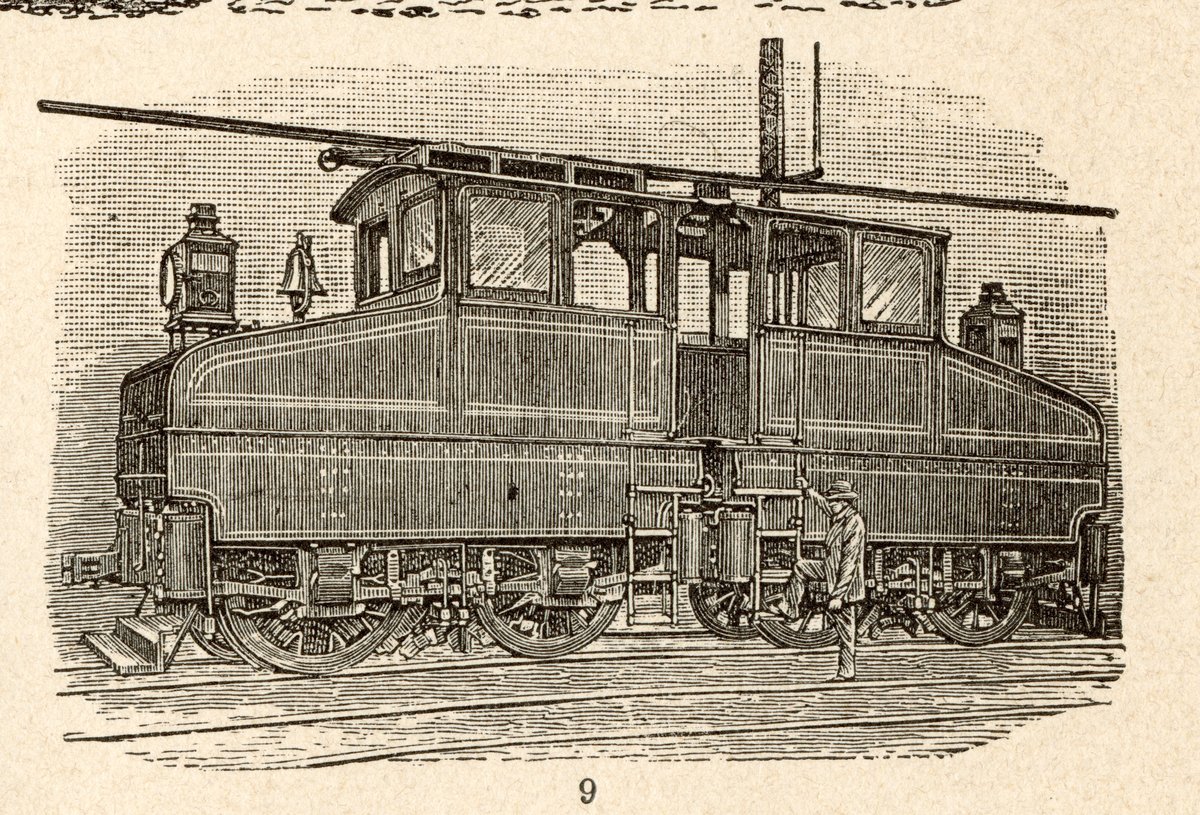 Locomotiva elettrica di 96 tonnellate a Baltimora.jpeg